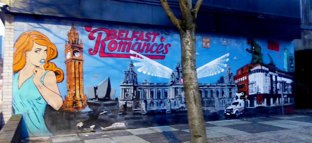 Viajar a Belfast - Mural