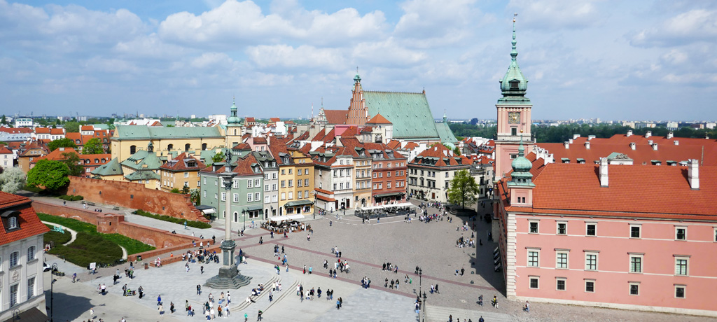 Plaza del Castillo, Varsovia